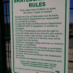 Upjohn Park - Rules