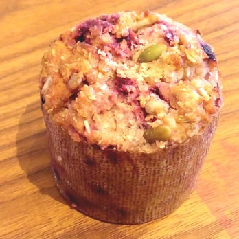 Artís Coffee - Caveman Muffin - almonds, coconut, honey, sunflower seed, pumpkin seed, chia seed, cage free eggs, sea salt - Coffee & Tea Near Me - Berkeley, California