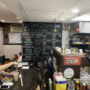 Coffee Booths - The big board of options with diagrams to help!! - Coffee & Tea Near Me - Selden, New York Coffee Booths - The big board of options with diagrams to help!! - Coffee & Tea Near Me - Selden, New York