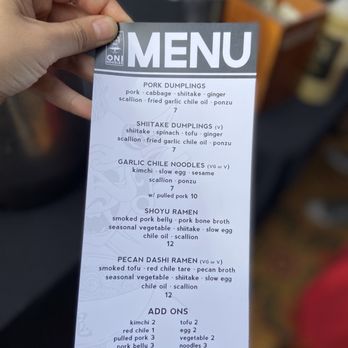 Oni - Ramen Near Me - Albuquerque, New Mexico