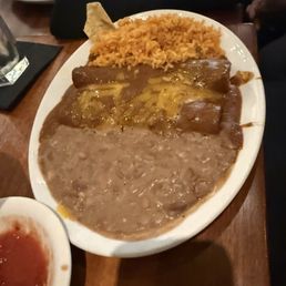 Two Cheese Enchiladas