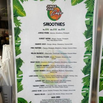 Jungle Juice Cafe - Juice Bars & Smoothies Near Me - Brooklyn, New York