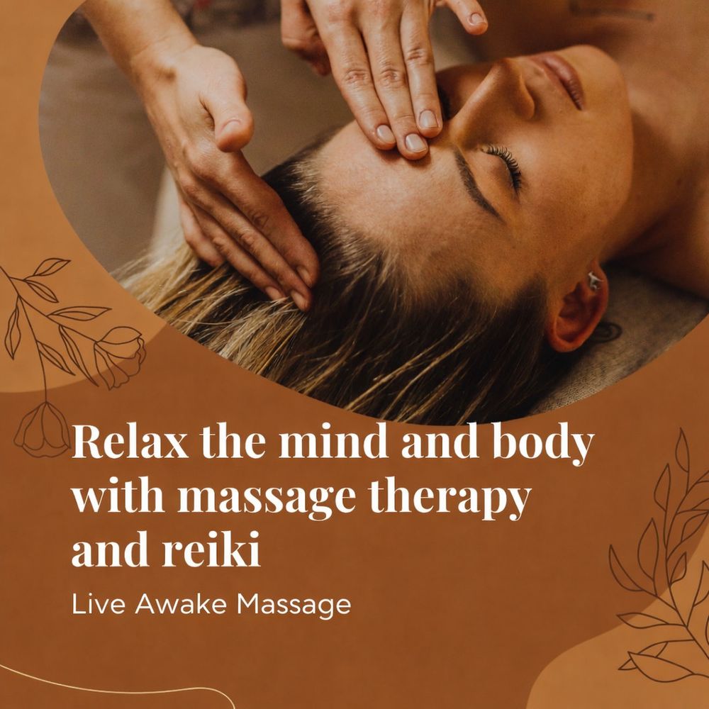 Live Awake Massage Logo