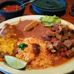 Guisadas watery, not what I'm used too. Beans and rice are decent. Flour tortillas are rubbery..store bought, fresh is best. I'll be back