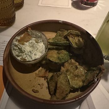 théa - Zucchini chips with tzatziki, love - Mediterranean Near Me - Phoenix, Arizona théa - Zucchini chips with tzatziki, love - Mediterranean Near Me - Phoenix, Arizona