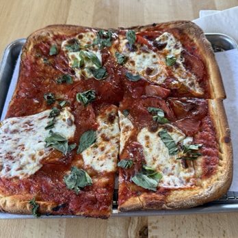 Santucci’s Original Square Pizza - Wildwood, NJ - Margherita personal pizza - Pizza Near Me - Wildwood, New Jersey Santucci’s Original Square Pizza - Wildwood, NJ - Margherita personal pizza - Pizza Near Me - Wildwood, New Jersey