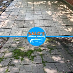 Salo's Pressure Washing - Paver Patio Cleaning & Moss Removal