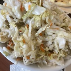 Pupuseria La Salvadoreña - Curtido for the pupusas