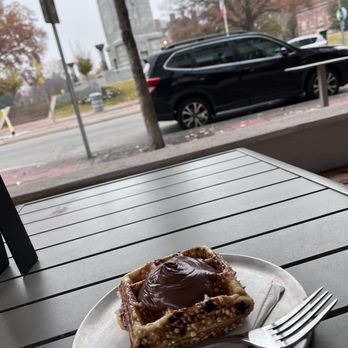 Jubala Coffee - Banana Nutella waffle - Coffee & Tea Near Me - Raleigh, North Carolina