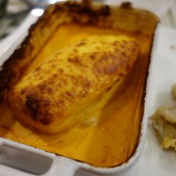 Up close of the quenelle