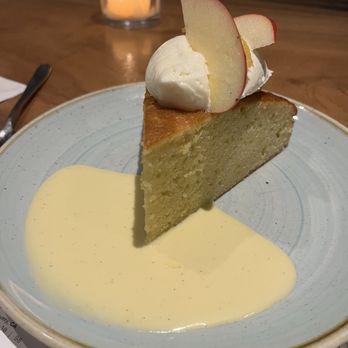 Sixty Vines - Olive Oil Citrus Cake, light and delectable. - New American Near Me - Plano, Texas Sixty Vines - Olive Oil Citrus Cake, light and delectable. - New American Near Me - Plano, Texas