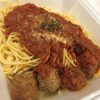 Amina Pizzeria - Spaghetti meatball - Pizza Near Me - Honolulu, Hawaii