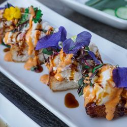 Seabutter - Laguna Beach - Baked Lobster on Crispy Rice