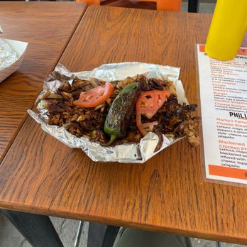 Marky’s Munchery - Markey's Famous Blackened Chicken Cheesesteak - Food Stands Near Me - Alexandria, Virginia