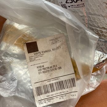 US Post Office - Damaged package delivered in the rain with liquid contents leaking! - Post Offices Near Me - Alhambra, California