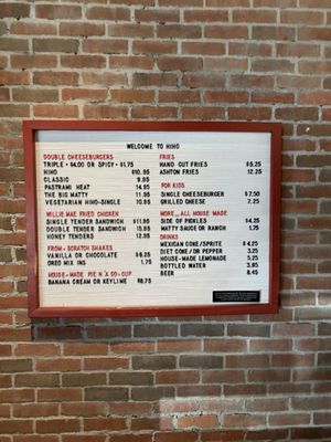 Menu photo 4 HiHo Cheeseburger | Pasadena Pasadena, CA