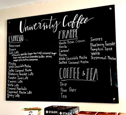 Menu photo 2 University Coffee House Nacogdoches, TX Menu photo 2 University Coffee House Nacogdoches, TX