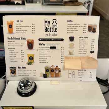 My Bottle Tea & Coffee - Bubble Tea Near Me - San Jose, California My Bottle Tea & Coffee - Bubble Tea Near Me - San Jose, California