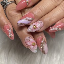 La Noir Nails and Lashes - Cypress salon- GelX- nails design