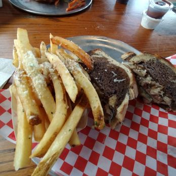 Burger Me! - Patty Melt w/ garlic fries - Burgers Near Me - Reno, Nevada