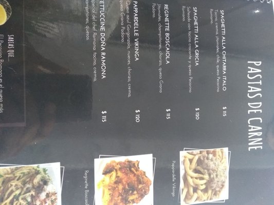 Menu photo 2 Pasta e Polpetta Playa del Carmen, ROO Menu photo 2 Pasta e Polpetta Playa del Carmen, ROO