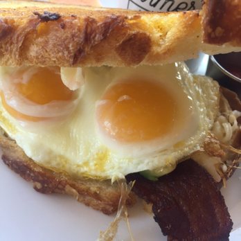 Farmer's Table - Inside of Egg Sandwich - New American Near Me - La Mesa, California