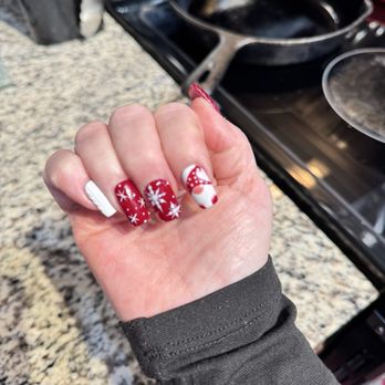 Legacy Nails Spa - Christmas knomes from Christy!! - Nail Salons Near Me - Fort Worth, Texas