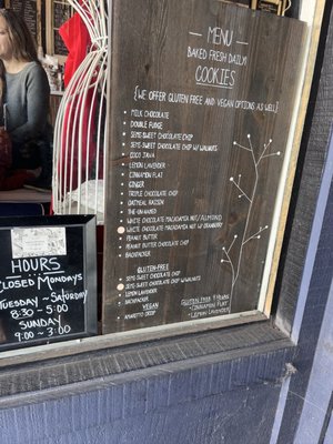 Menu photo 1 Sebastopol Cookie Company Sebastopol, CA