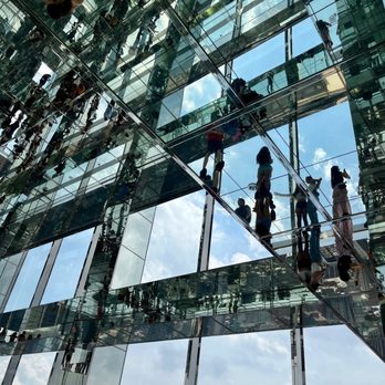 Summit One Vanderbilt - View looking up from the first floor - Observatories Near Me - New York, New York