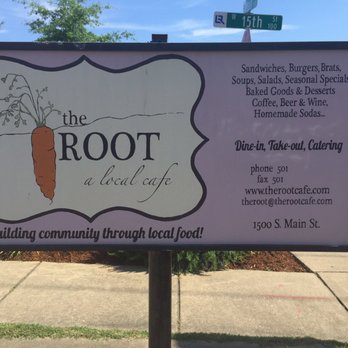 The Root Cafe - The Root Signage - Cafes Near Me - Little Rock, Arkansas The Root Cafe - The Root Signage - Cafes Near Me - Little Rock, Arkansas