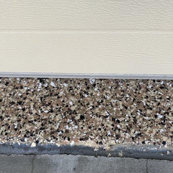 Epoxy Floor Pros - The garage door and the edge of the floor. - Flooring Near Me - Garden Grove, California Epoxy Floor Pros - The garage door and the edge of the floor. - Flooring Near Me - Garden Grove, California