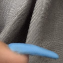Happy Nails - Example of how acrylic was applied