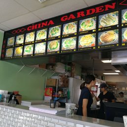 menus above the counter
