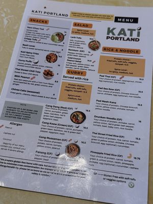 Menu photo 5 Kati Portland Portland, OR Menu photo 5 Kati Portland Portland, OR