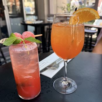 Sweet Maple - Watermelon Fizz Mocktail and A Spritz So good! - Breakfast & Brunch Near Me - Palo Alto, California Sweet Maple - Watermelon Fizz Mocktail and A Spritz So good! - Breakfast & Brunch Near Me - Palo Alto, California