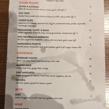 Zinc Cafe & Bar - Breakfast & Brunch Near Me - Orange, California Zinc Cafe & Bar - Breakfast & Brunch Near Me - Orange, California