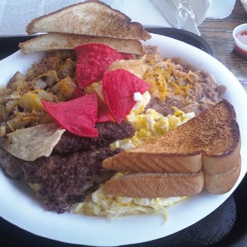 El Chinaco - Sausage and egg breakfast plate. Comes with either toast or tortillas, potatoes, beans, and a side of coleslaw. - Mexican Near Me - Costa Mesa, California El Chinaco - Sausage and egg breakfast plate. Comes with either toast or tortillas, potatoes, beans, and a side of coleslaw. - Mexican Near Me - Costa Mesa, California