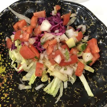 Kabul Kabob - Salad accompanies entrees - Mediterranean Near Me - Roswell, Georgia