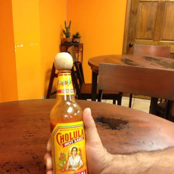 Avocados - Now THATS a bottle of cholula, 12 oz of yummy Mexican hot-sauce right at your fingertips. - Tex-Mex Near Me - Bayport, New York