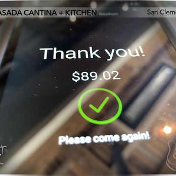 Asada Cantina + Kitchen - Grand total: $89 (Including tip) - Tacos Near Me - San Clemente, California Asada Cantina + Kitchen - Grand total: $89 (Including tip) - Tacos Near Me - San Clemente, California