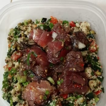 Costco - LIMU poke with pre-made Costco quinoa salad - splits up to 4 meals for healthy work week lunches, woohoo!!! - Wholesale Stores Near Me - Alhambra, California Costco - LIMU poke with pre-made Costco quinoa salad - splits up to 4 meals for healthy work week lunches, woohoo!!! - Wholesale Stores Near Me - Alhambra, California