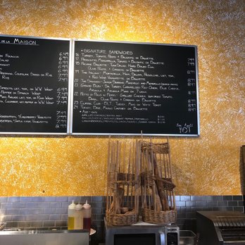 Bon Appetit - menus on the wall - Cafes Near Me - Princeton, New Jersey