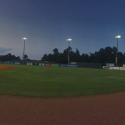 Hank Aaron Stadium - The stadium right before the second game of a double header!