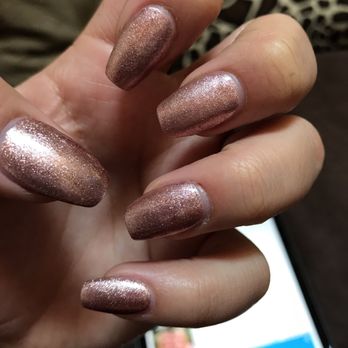 Artistic Nails - Got these done yesterday and it looks like I need a fill already. Asked for coffins, obviously didn't get them. - Nail Salons Near Me - Lake Oswego, Oregon