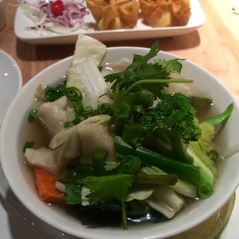Mahli Thai Asian Cuisine - The wonton soup and crab rangoon appetizer! Both very good. - Thai Near Me - Chippewa Falls, Wisconsin Mahli Thai Asian Cuisine - The wonton soup and crab rangoon appetizer! Both very good. - Thai Near Me - Chippewa Falls, Wisconsin