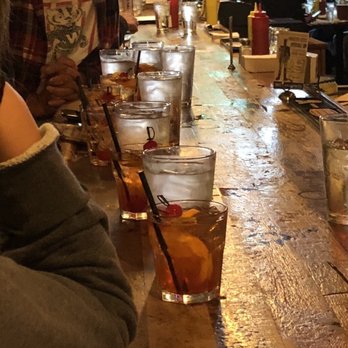 The Old Fashioned - Brandy old fashioneds all the way down the bar - American Near Me - Madison, Wisconsin