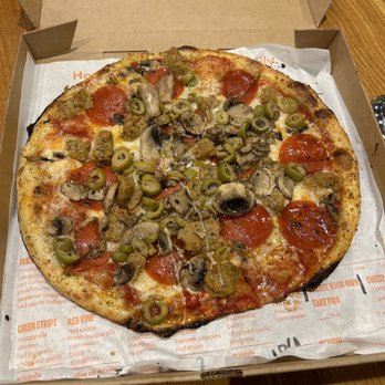 Blaze Pizza - Build Your Own Half 11-inch Pizza choice of side - Salad Near Me - Knoxville, Tennessee Blaze Pizza - Build Your Own Half 11-inch Pizza choice of side - Salad Near Me - Knoxville, Tennessee
