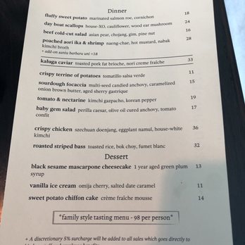 Bon Mot - Dinner June 25 - Korean Near Me - Cupertino, California