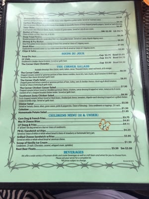 Menu photo 6 Carlton Corners Carlton, OR