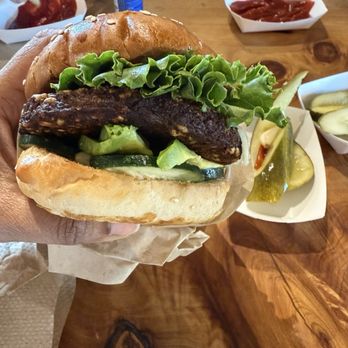 Super Duper Burgers - VEGGIE BURGER - Burgers Near Me - Los Gatos, California Super Duper Burgers - VEGGIE BURGER - Burgers Near Me - Los Gatos, California